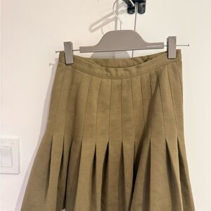 100% wool tennis skirt